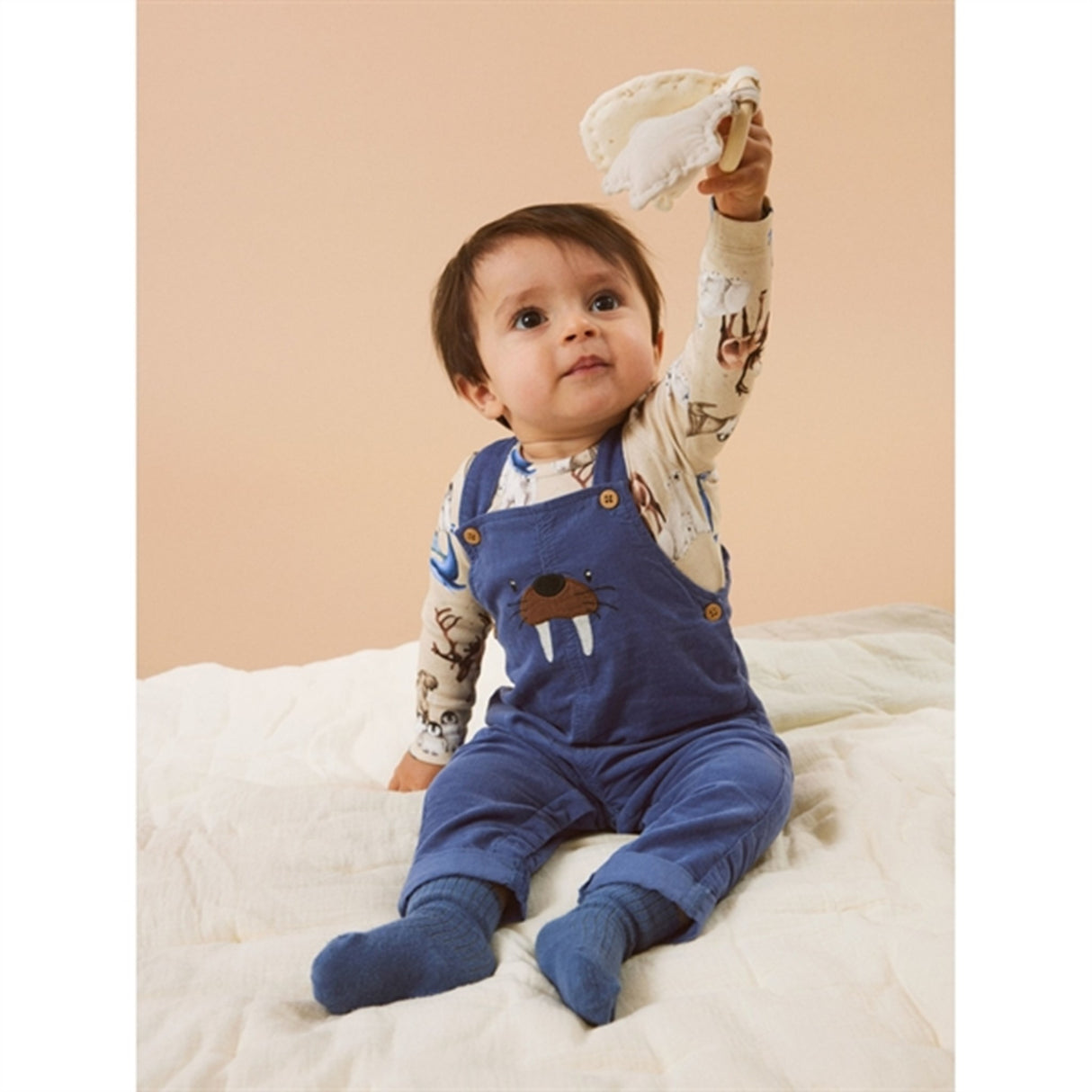 Name it Bijou Blue Ben Baggy Bib Bukser