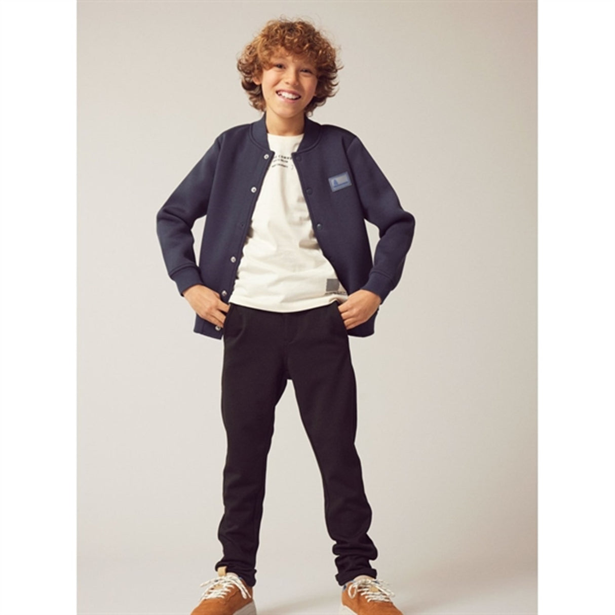 Name it Black Silas Comfort Bukser Noos