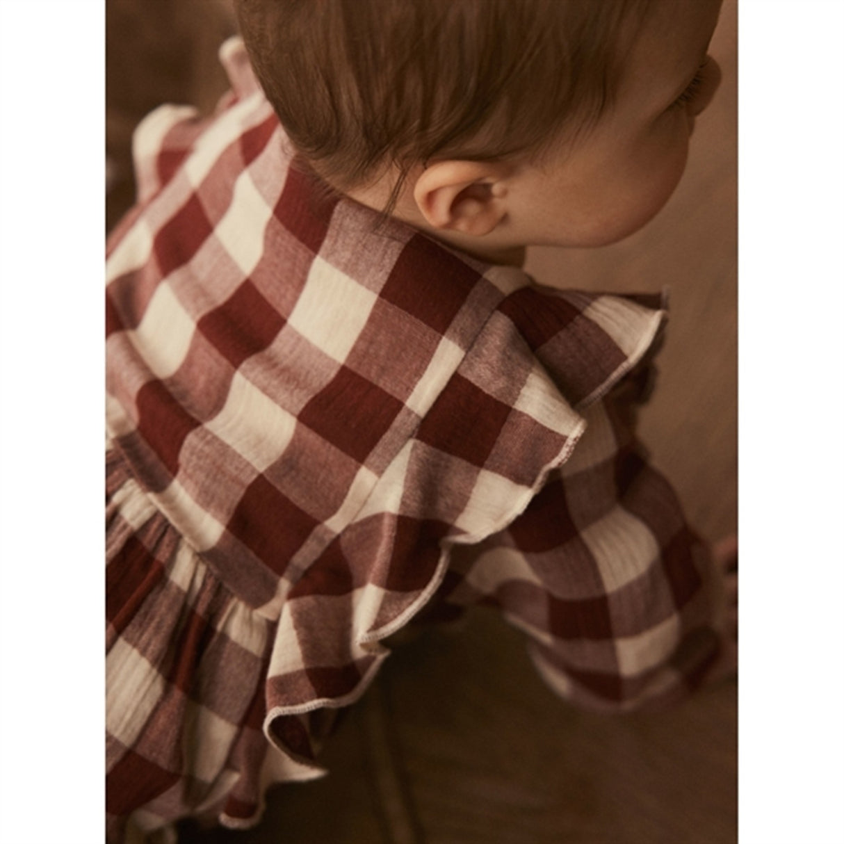 Lil'Atelier Fired Brick Rosali Body Kjole