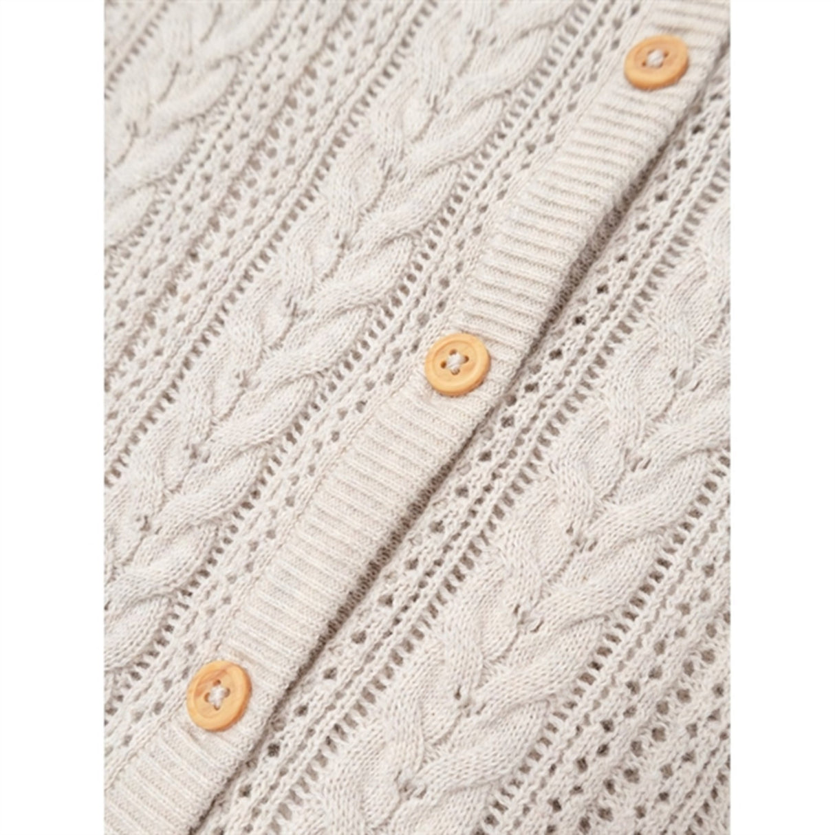 Name it Peyote Melange Bepil Strikk Cardigan