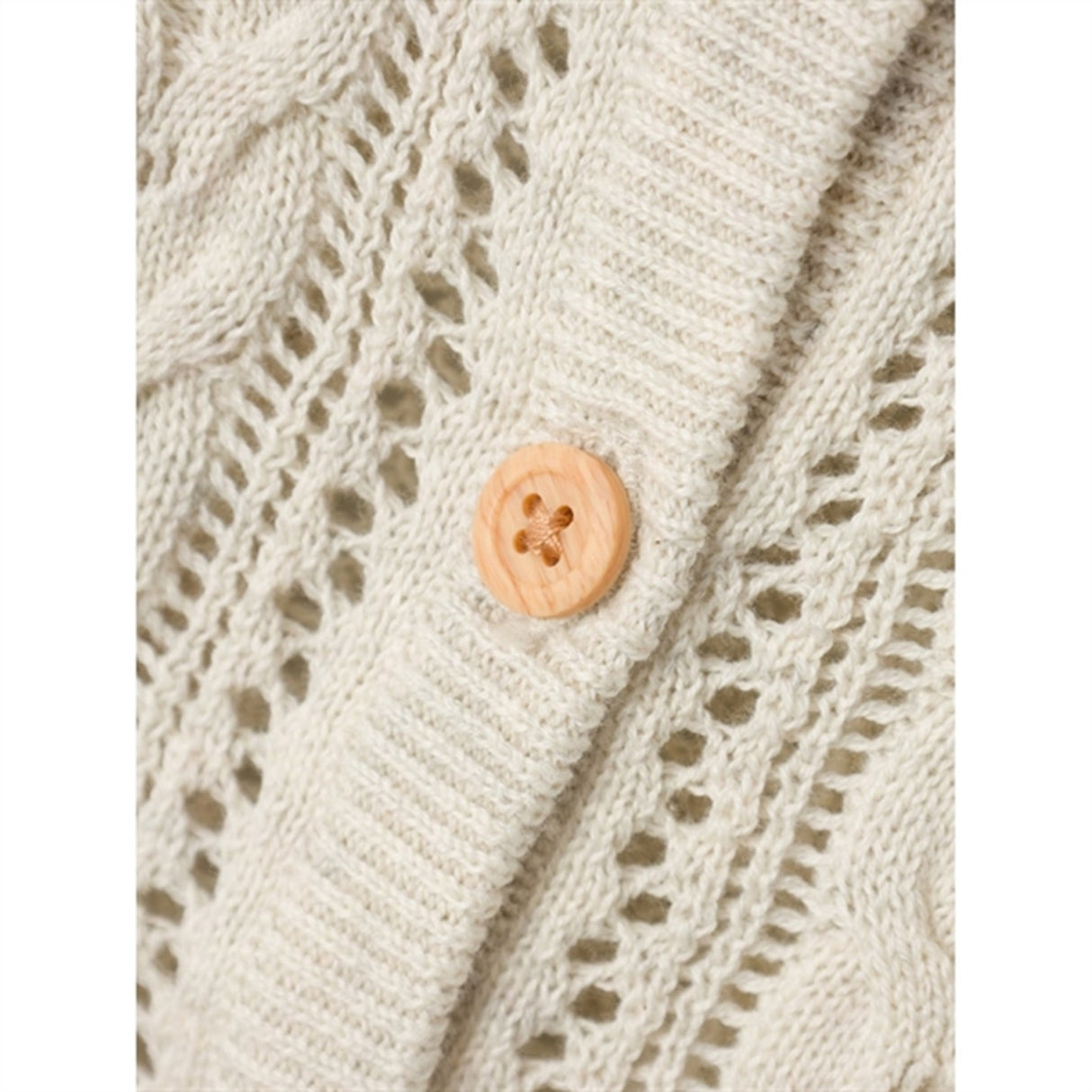 Name it Peyote Melange Bepil Strikk Cardigan