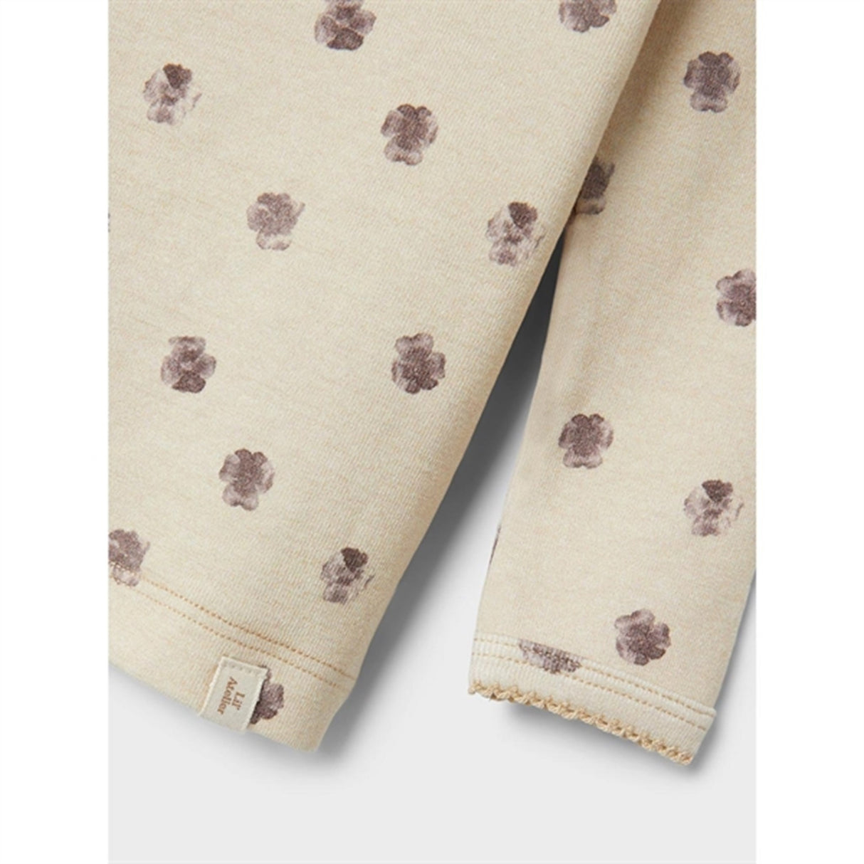 Lil'Atelier Fog Flower Gaya Slim Genser