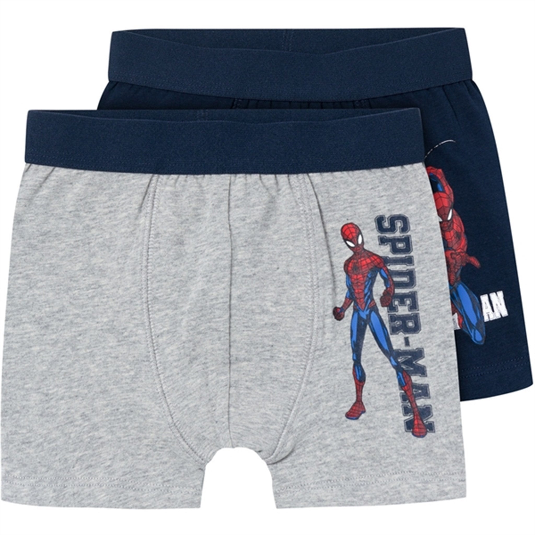 Name it Dark Sapphire Noz Spiderman Bokser shorts 2-pakning