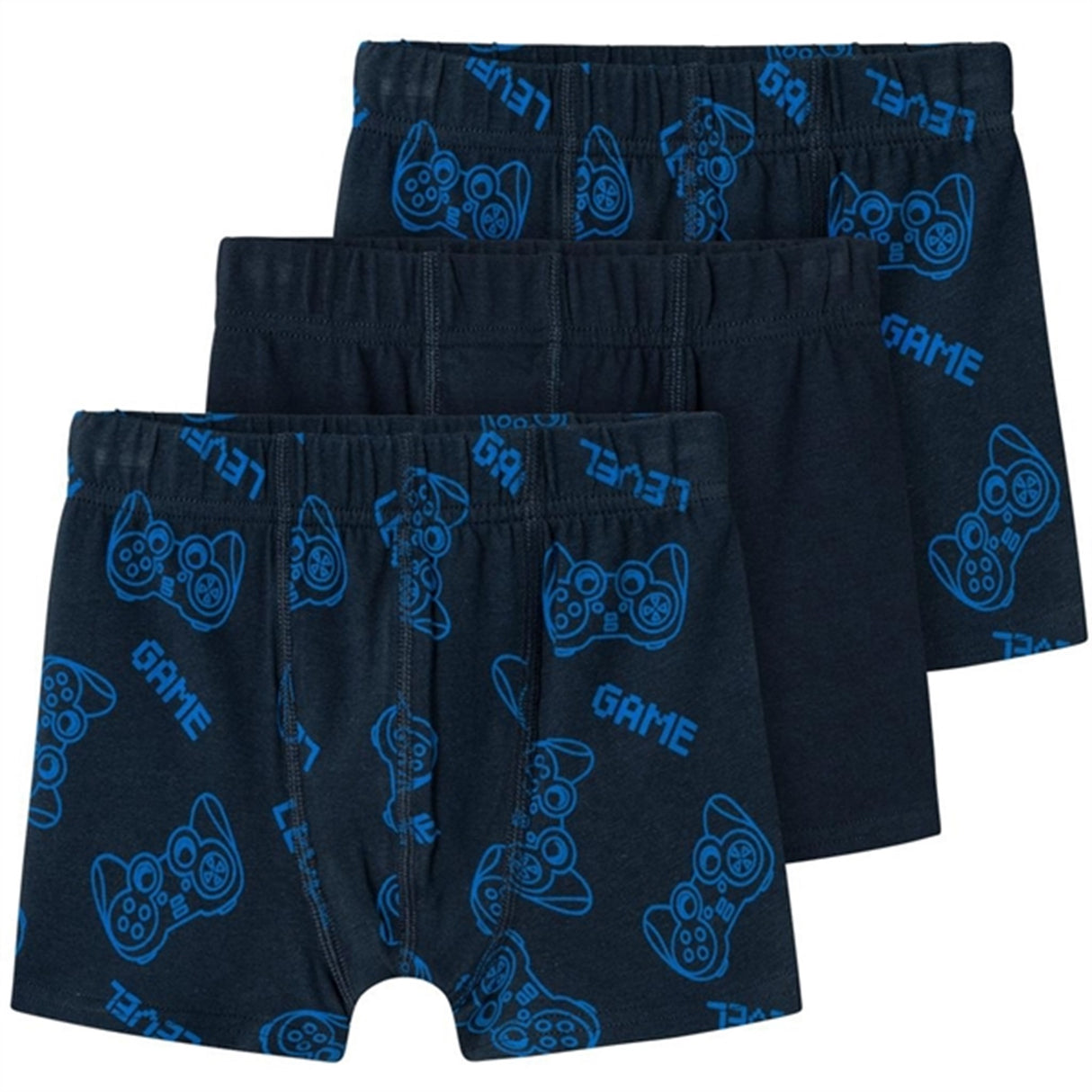 Name it Dark Sapphire Gamer Underbukser 3-pakning Noos