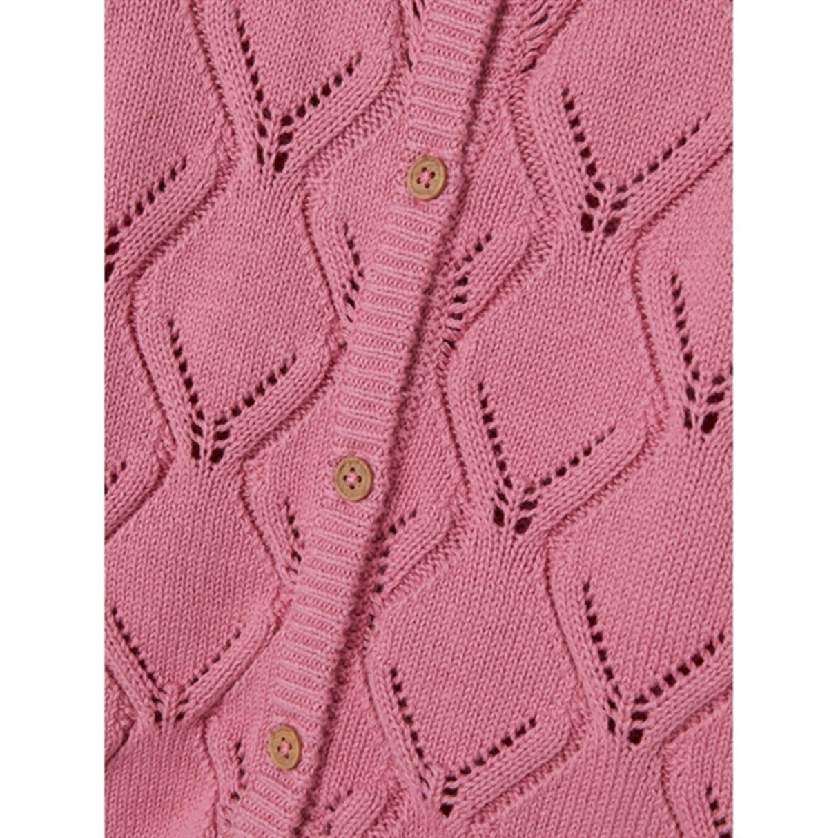 Name it Cashmere Rose Fopolly Strikk Cardigan
