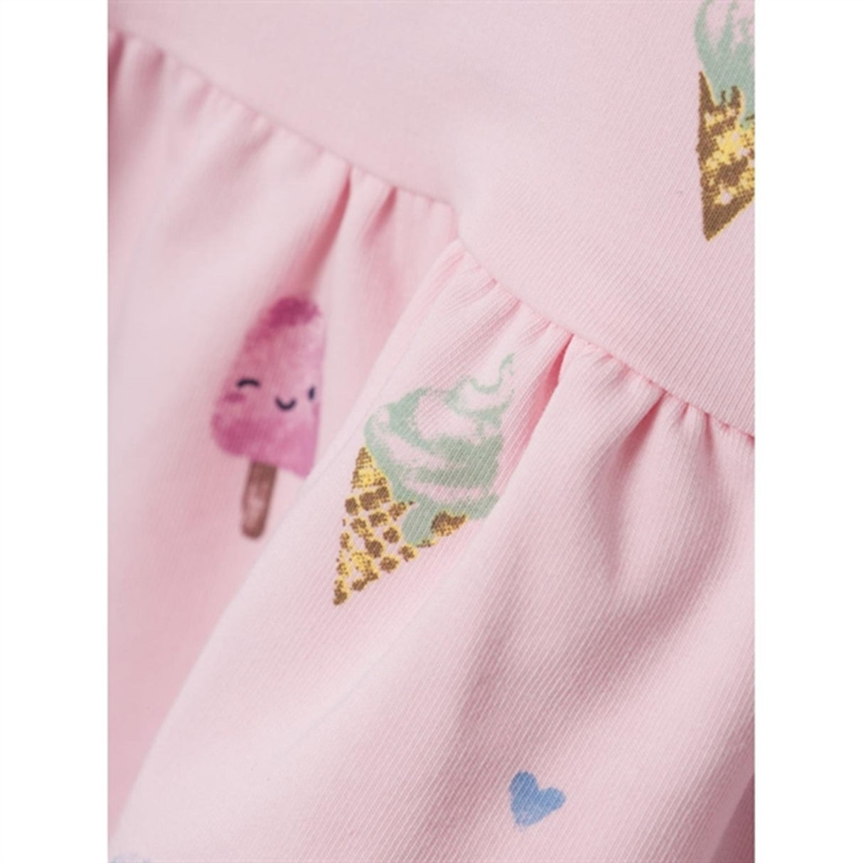 Name it Parfait Pink Fransia Let Sweat Kjole