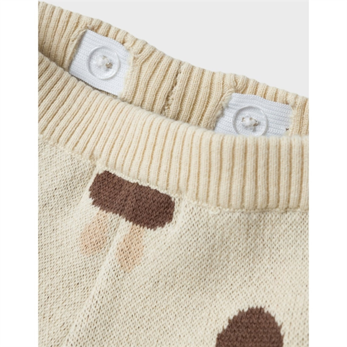 Lil'Atelier Wood Ash Saran Strikk Bukser