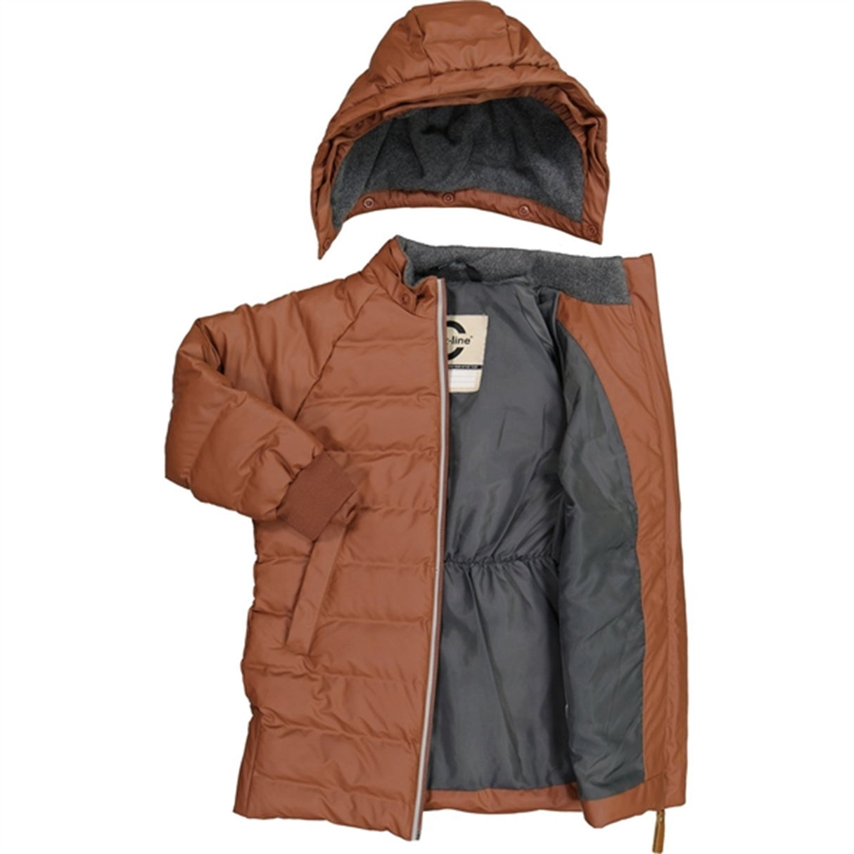 Mikk-Line Puff Lang Jakke Mink