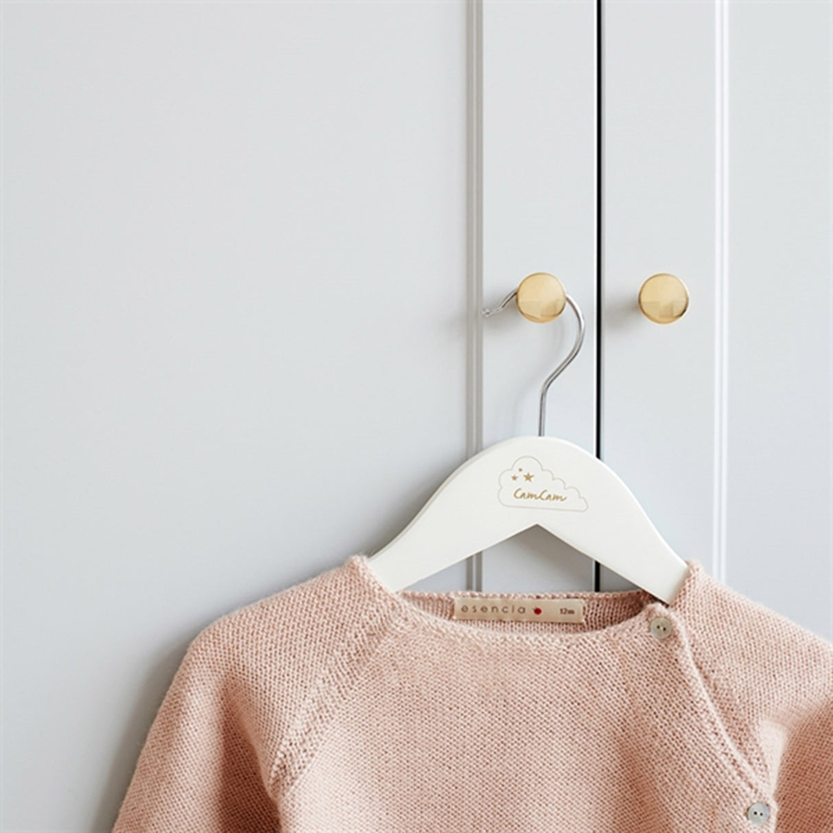 Cam Cam Copenhagen Kleshengere 3-pakning White