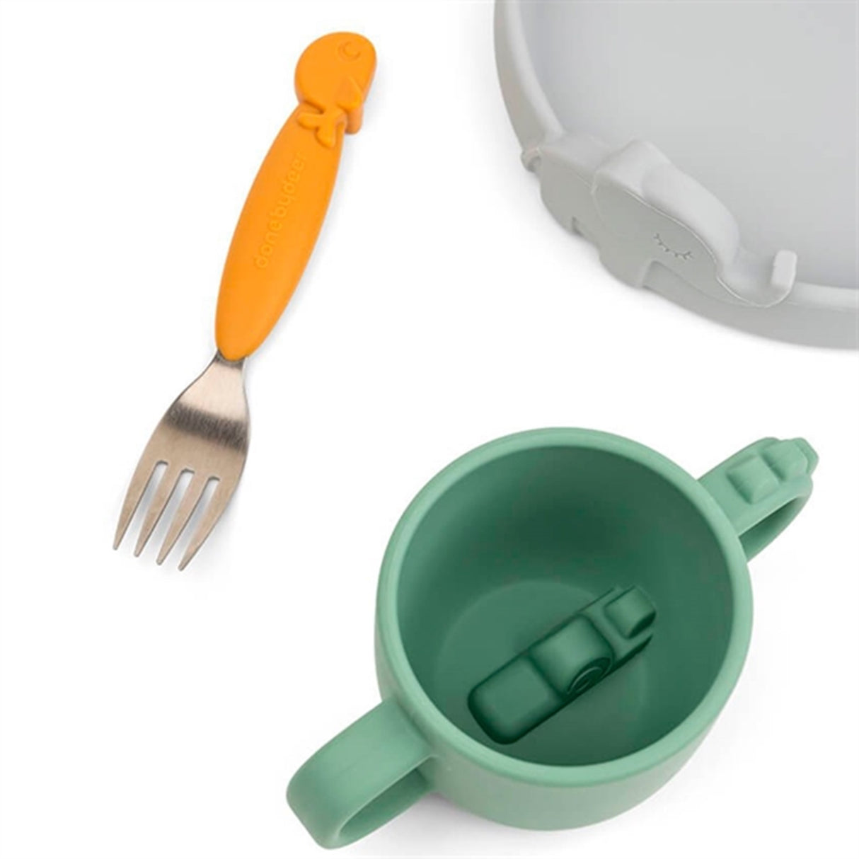 Done by Deer Peekaboo Spisesæt Deer Friends Colour Mix