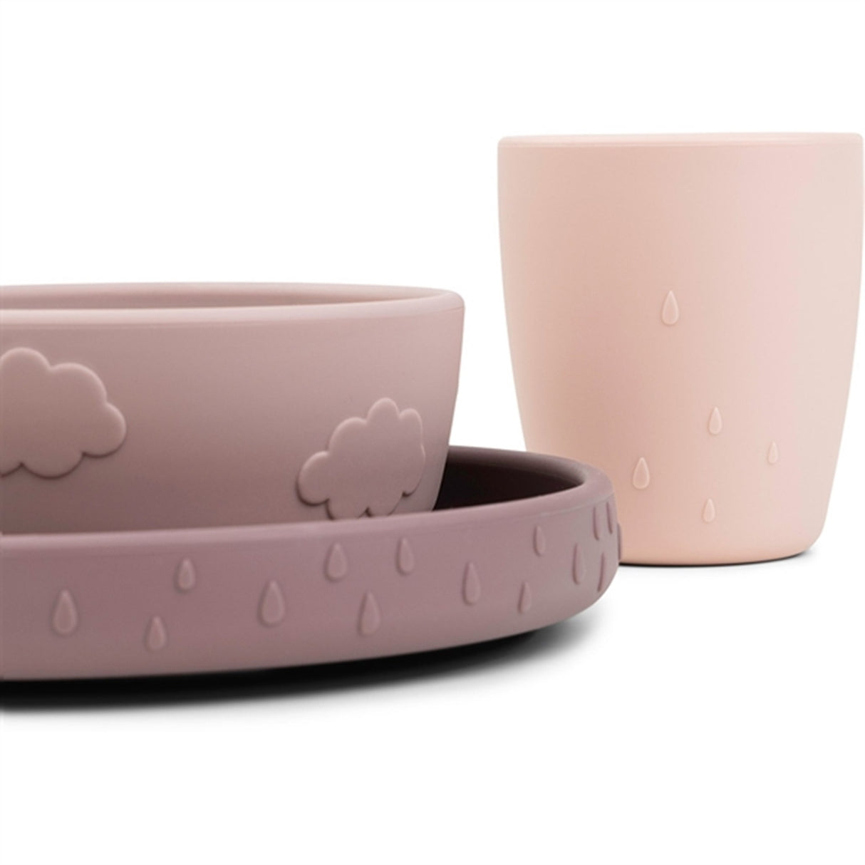 Done by Deer Stick&Stay Spisestue Sett Deer Friends Pudder