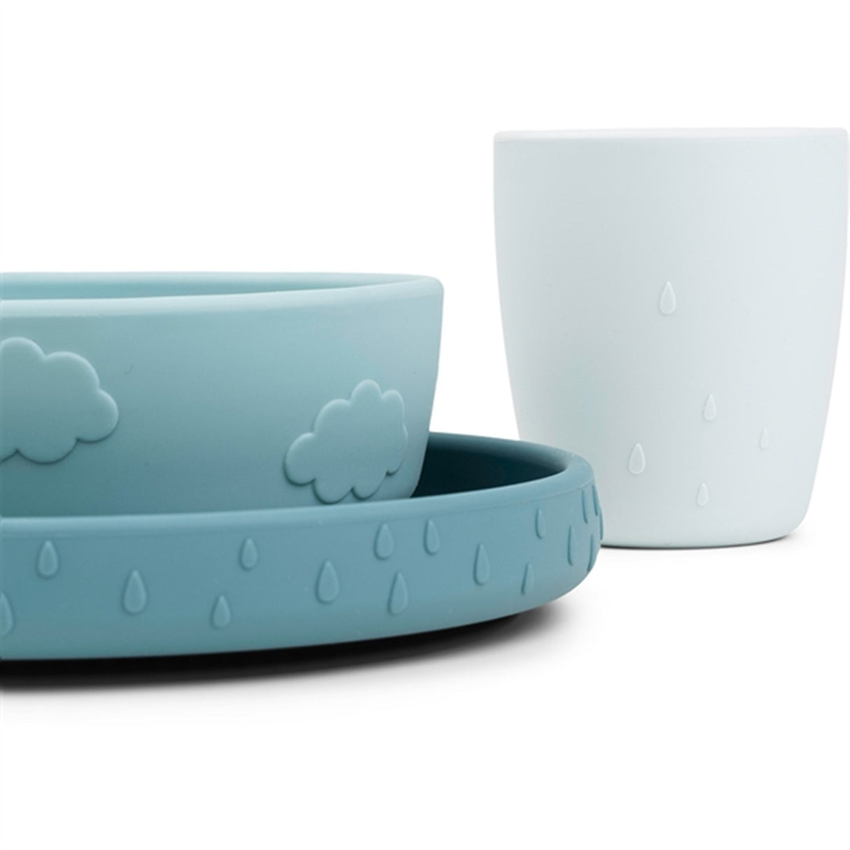 Done by Deer Stick&Stay Spisestue Sett Deer Friends Blå