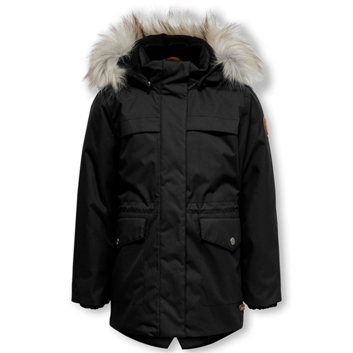 kids only Black Newliva Vandtæt Fur Parka Coat