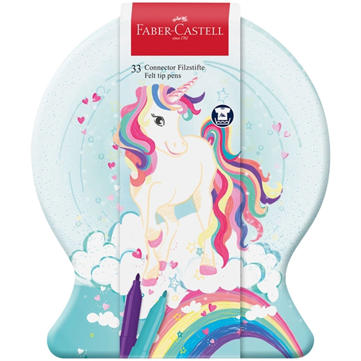 Faber-Castell Tusser Connector 33 stk. Unicorn Hest