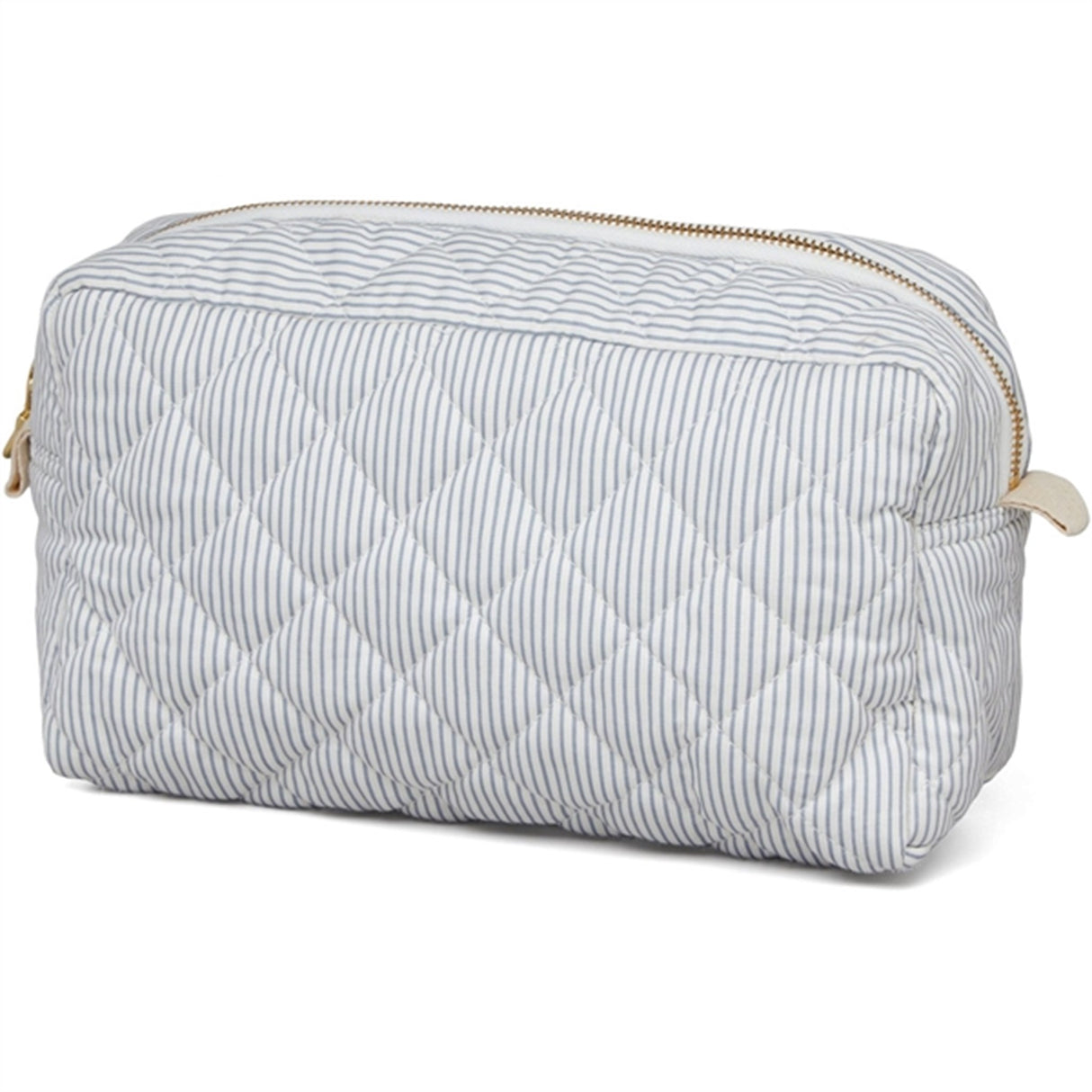 Cam Cam Copenhagen Toalettveske Classic Stripes Blue, Praline