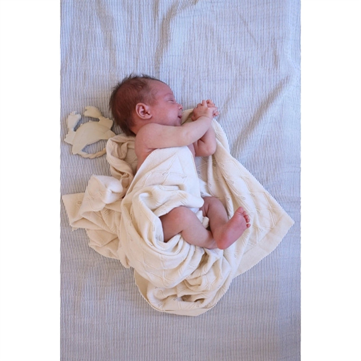 Cam Cam Copenhagen Muslin Teppe Classic Stripes Blue