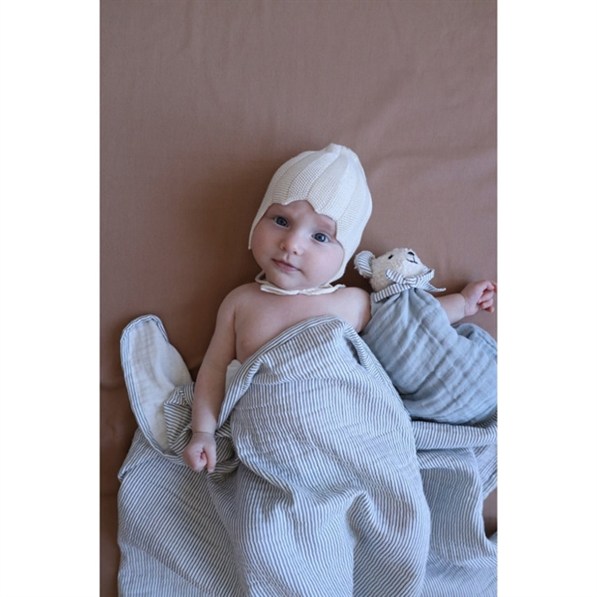 Cam Cam Copenhagen Muslin Teppe Classic Stripes Blue