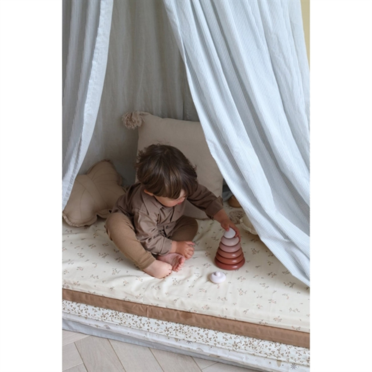 Cam Cam Copenhagen Sengehimmel Classic Stripes Blue