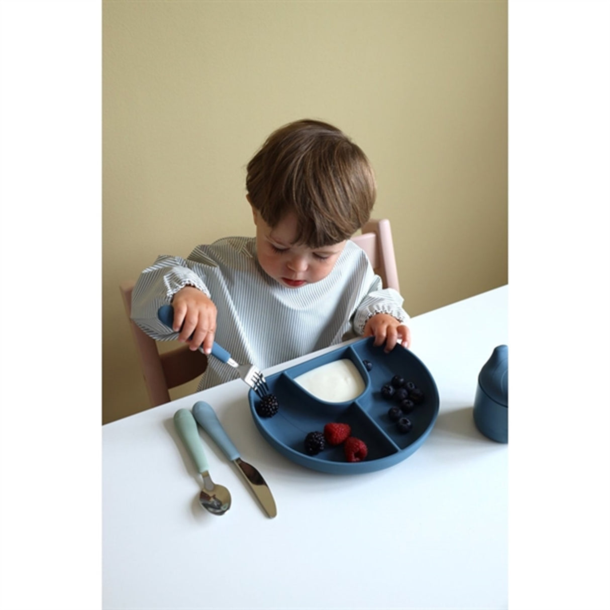 Cam Cam Copenhagen Rainbow Delt Tallerken Midnight Blue