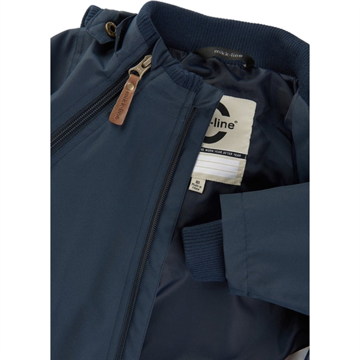 Mikk-Line Polyester Baby Jakke Blue Nights