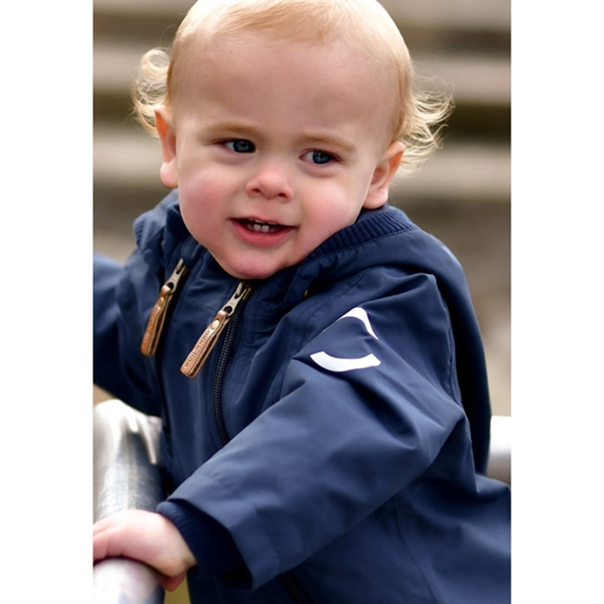 Mikk-Line Polyester Baby Jakke Blue Nights