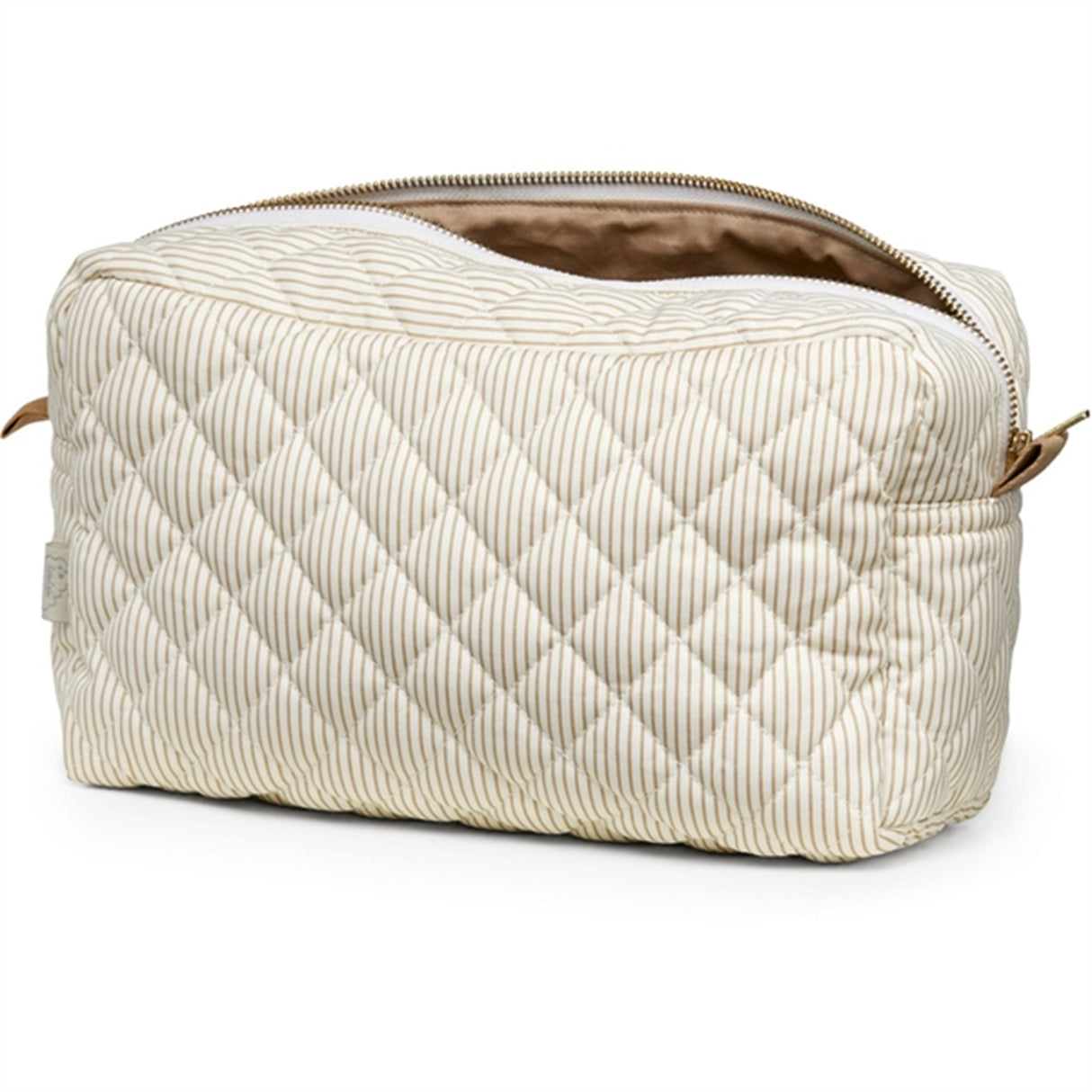 Cam Cam Copenhagen Toalettveske Classic Stripes Camel