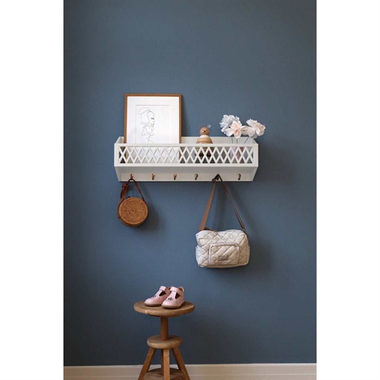 Cam Cam Copenhagen Stellevekse Small Classic Stripes Camel