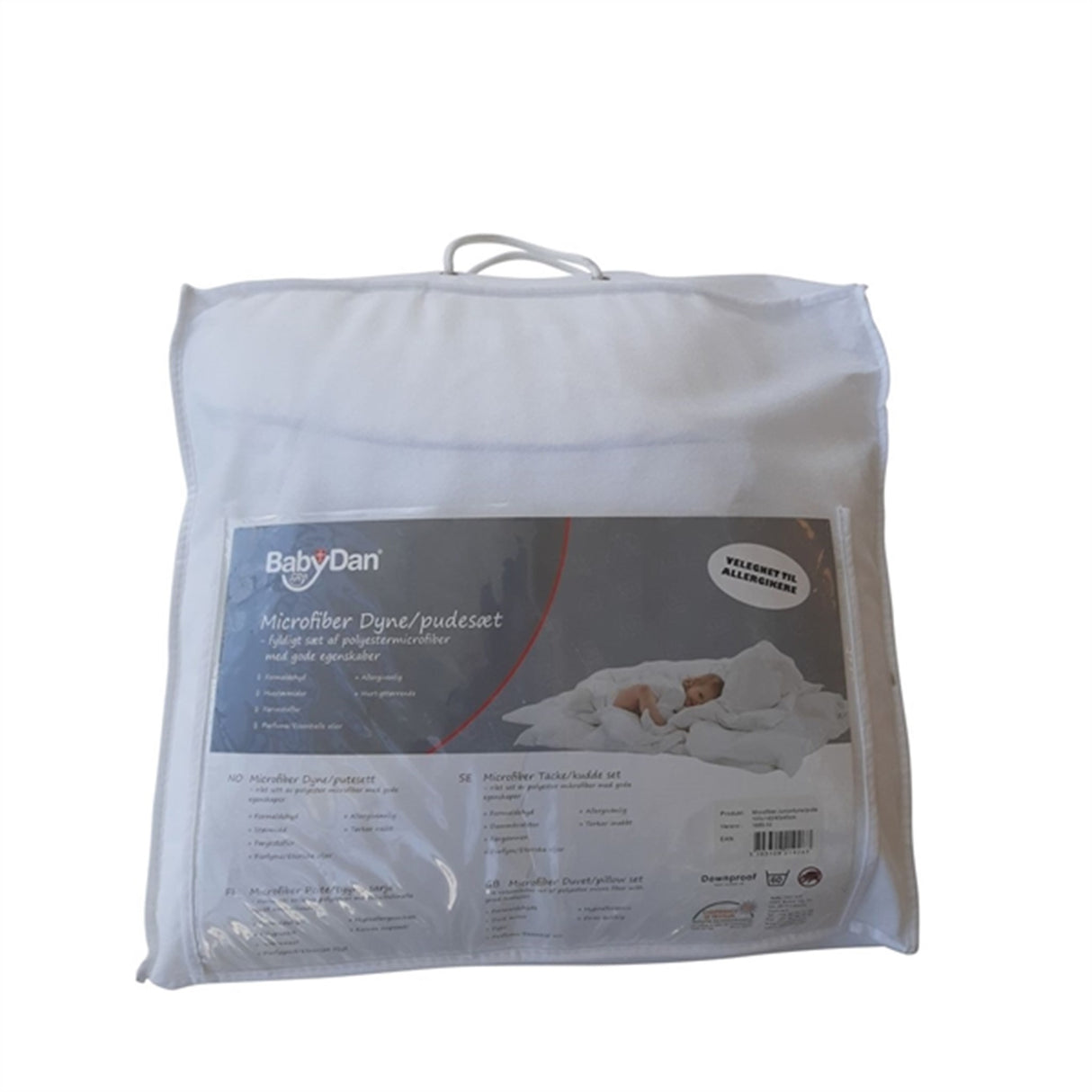 BabyDan Heart Mikrofiber Juniordyne & Pude DK 100x140/40x45cm