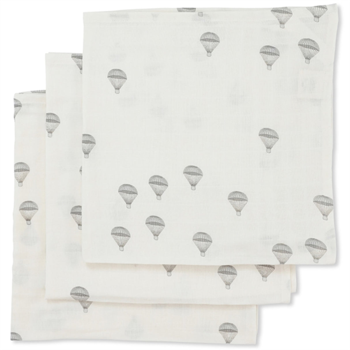 Konges Sløjd Cloth Bleier 3-Pack Parachute Creme