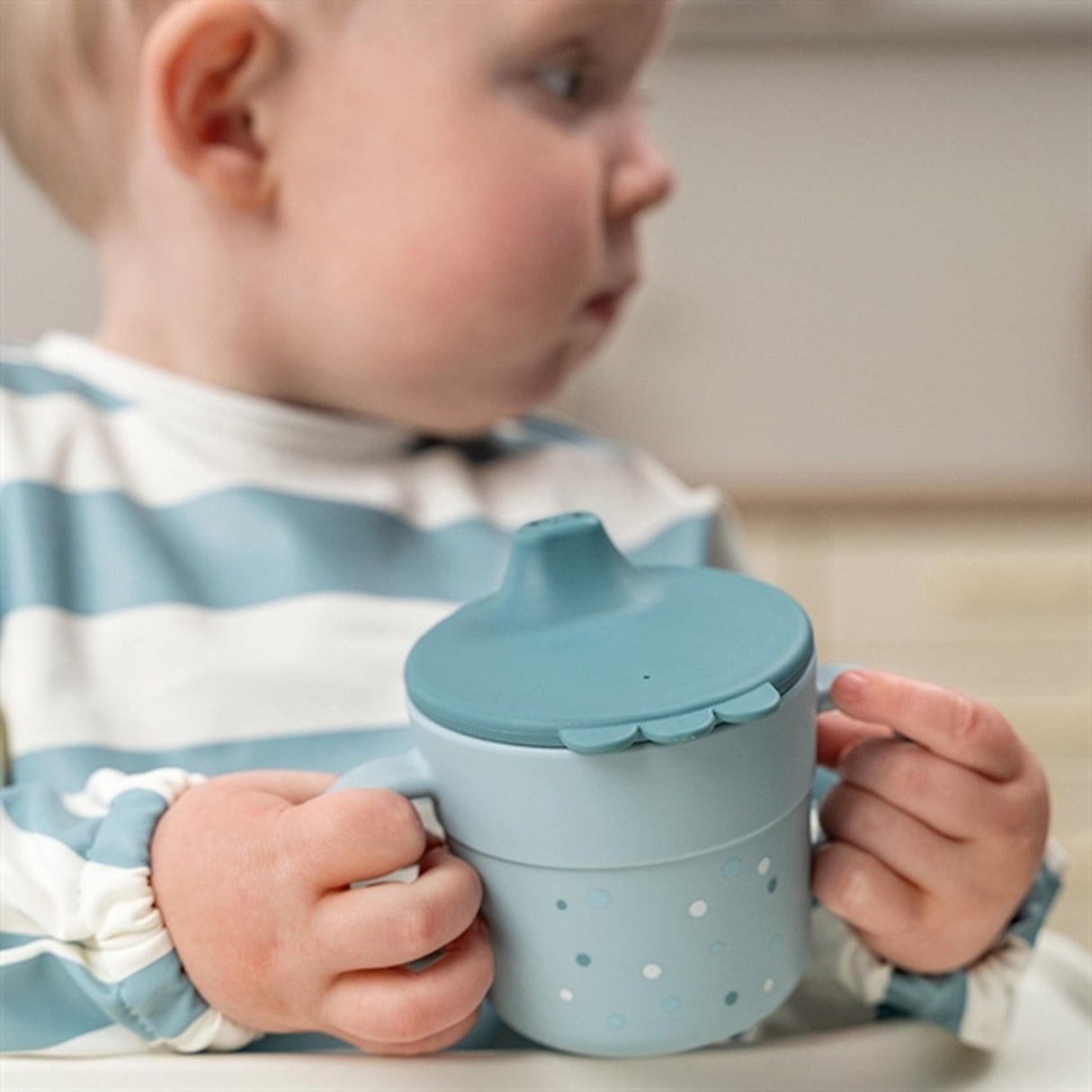 Done by Deer Foodie Tudkop Happy Dots Blue