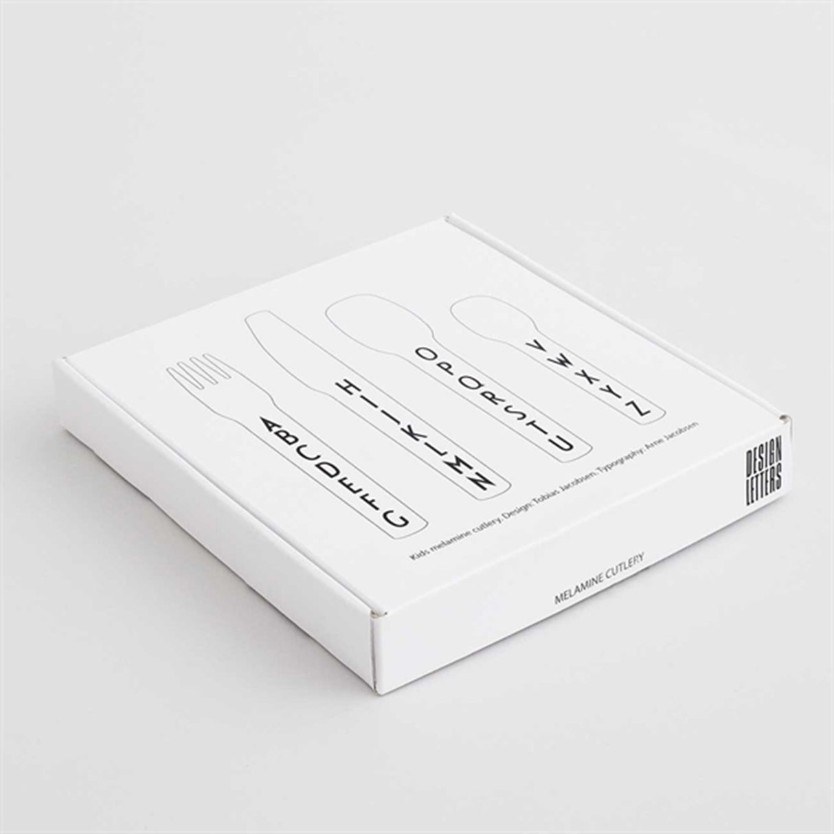 Design Letters ABC Cutlery Nude