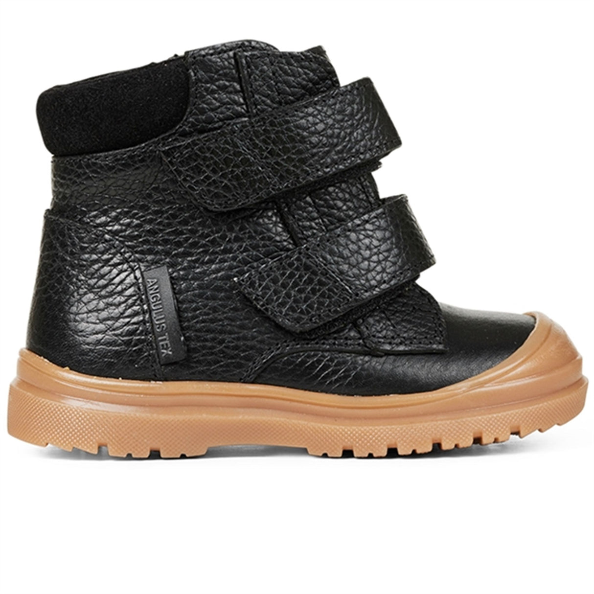 Angulus Begynner Tex-Støvle Med Borrelås Sort