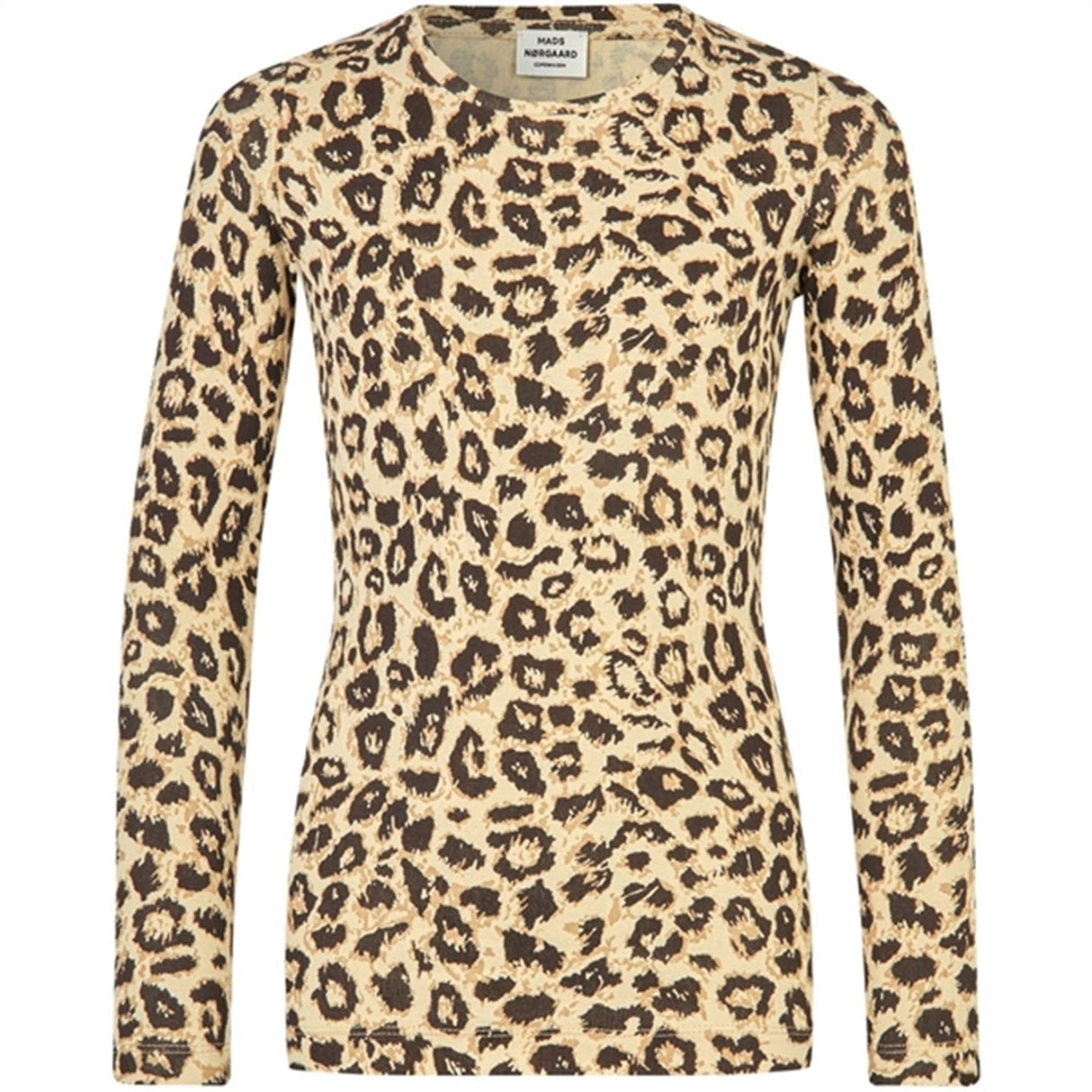 Mads Nørgaard Organic Talino Genser Leo Aop/Black Coffee