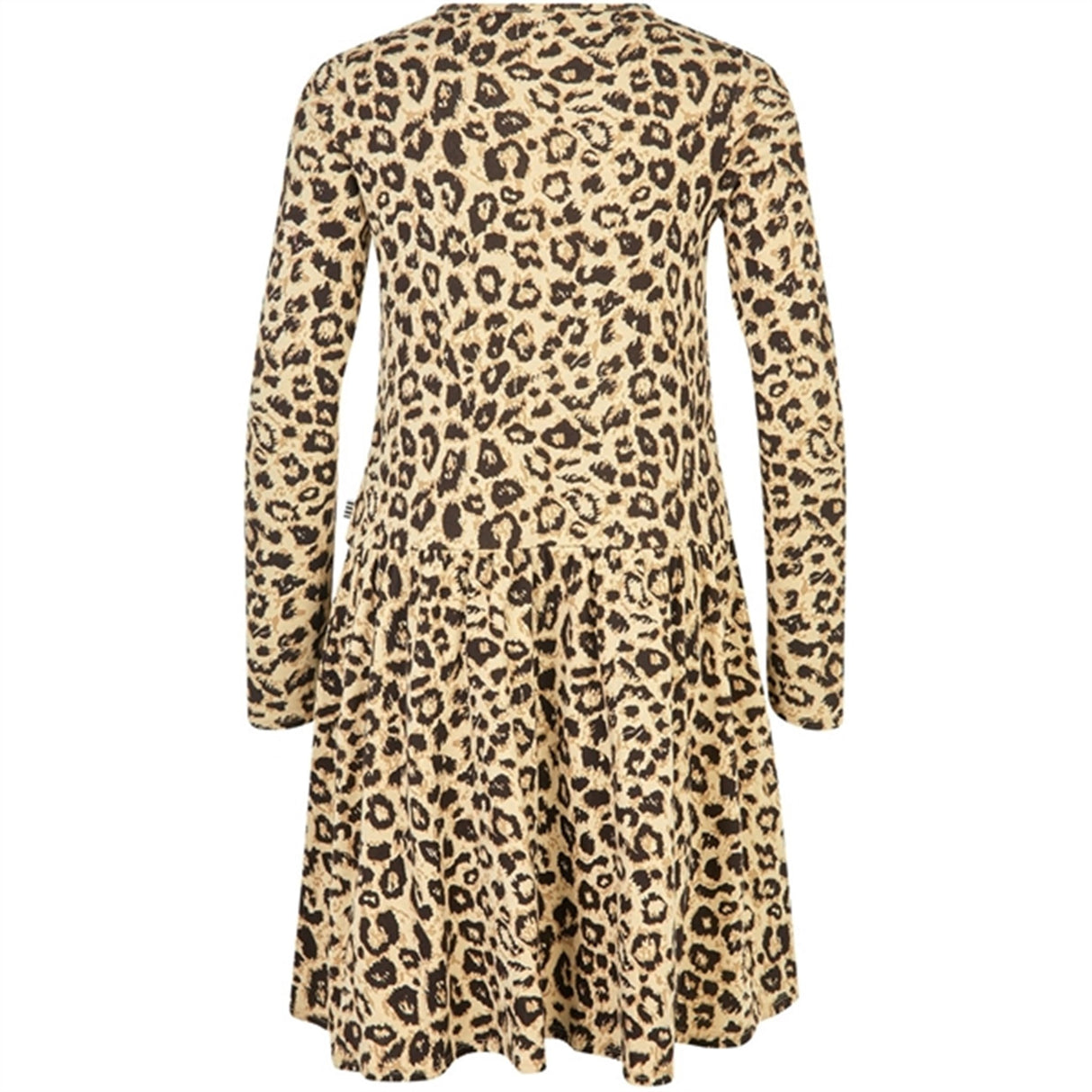 Mads Nørgaard Organic Daisina Kjole Leo Aop/Black Coffee