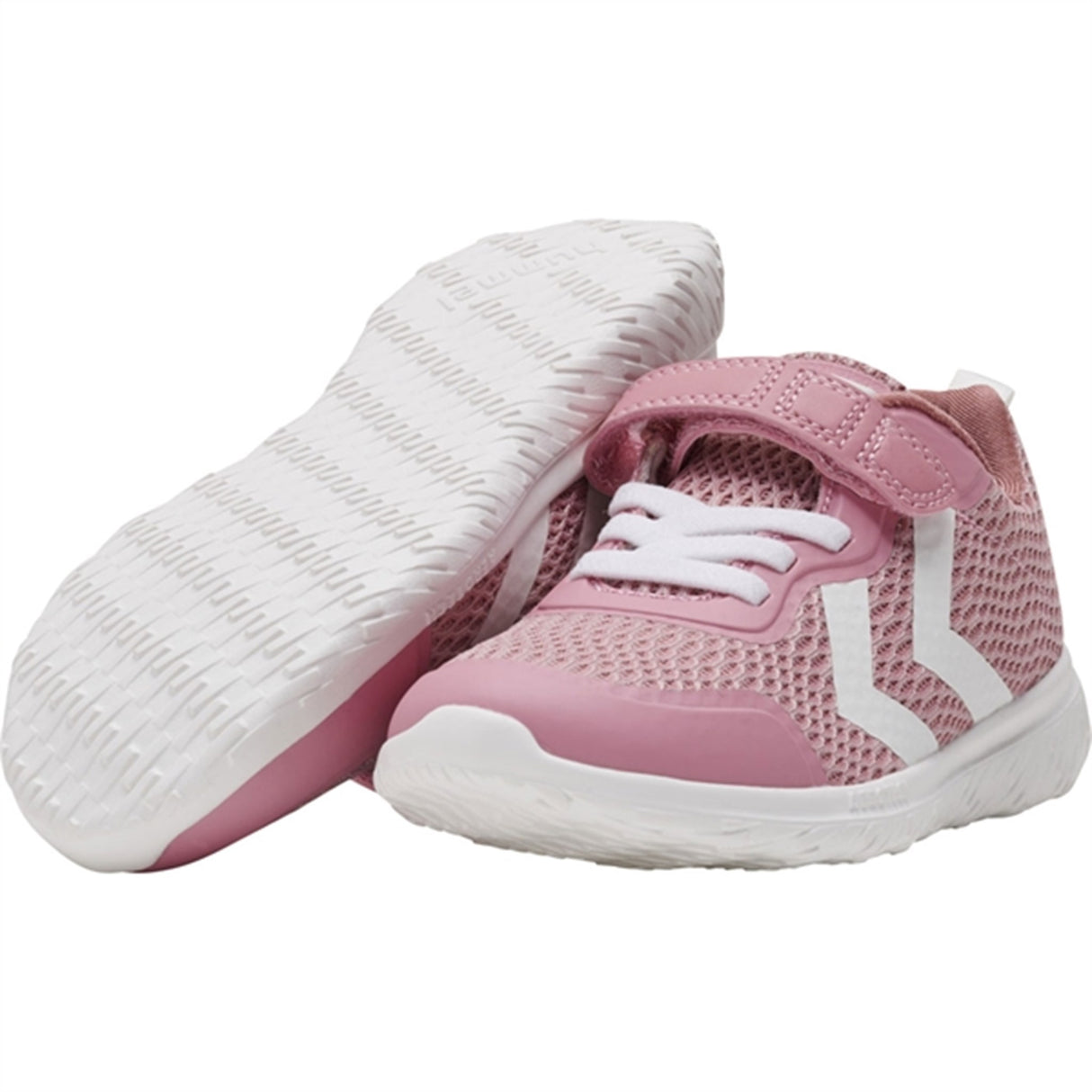 Hummel Actus Recycled JR Sneakers Ash Rose
