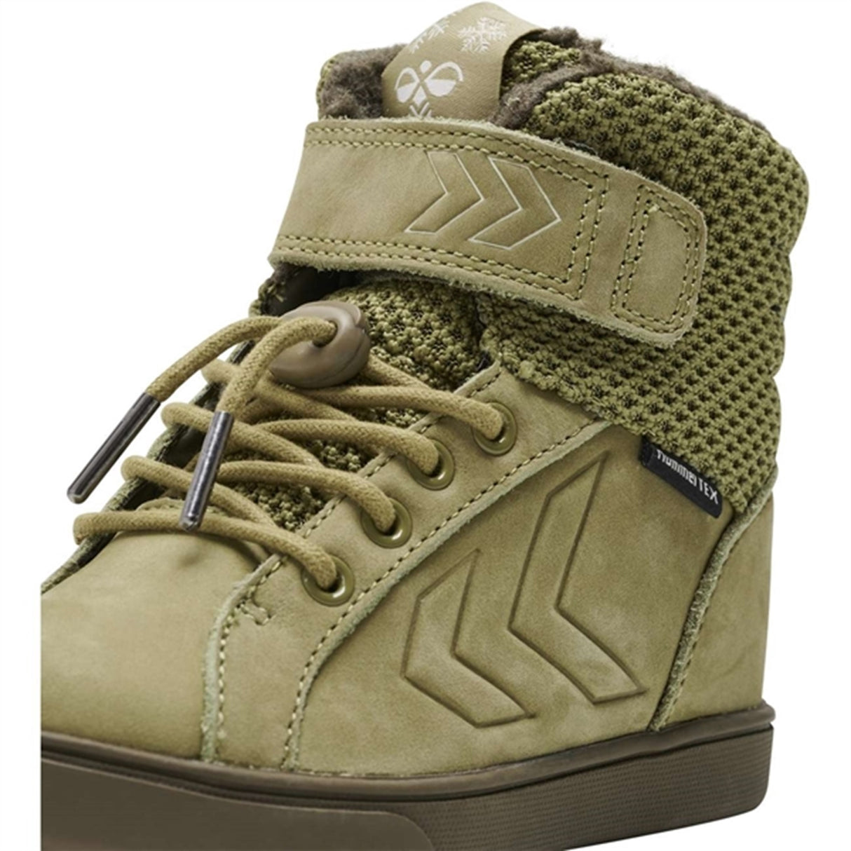 Hummel Green Moss Splash Tex JR Støvle 5