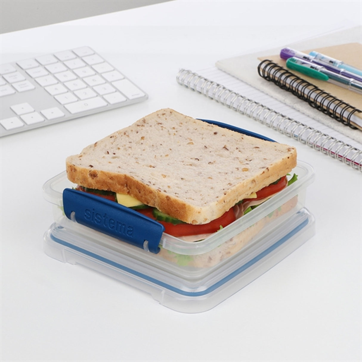 Sistema To Go Sandwich Matboks 450 ml Ocean Blue