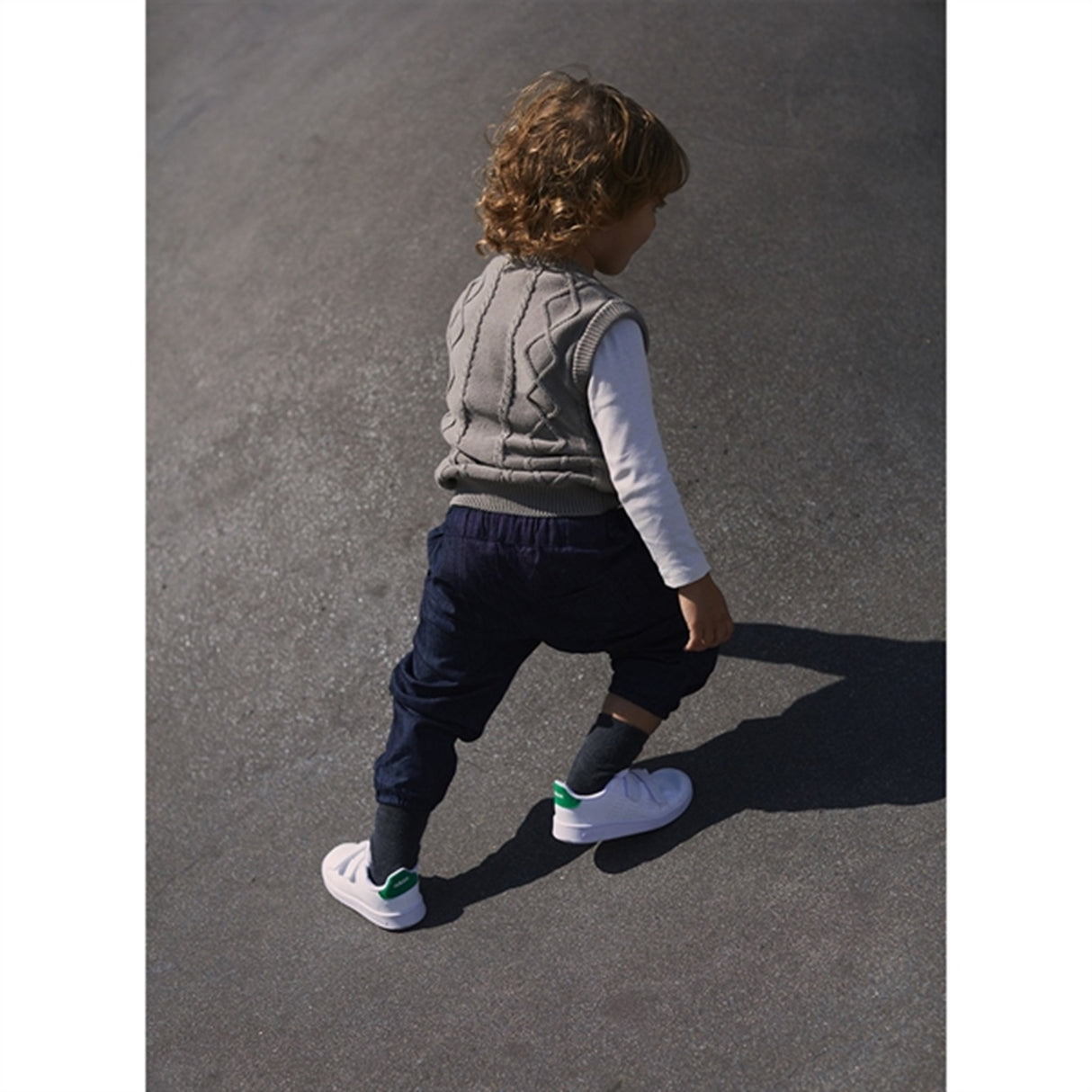 Copenhagen Colors Grey Strikket Cable Vest