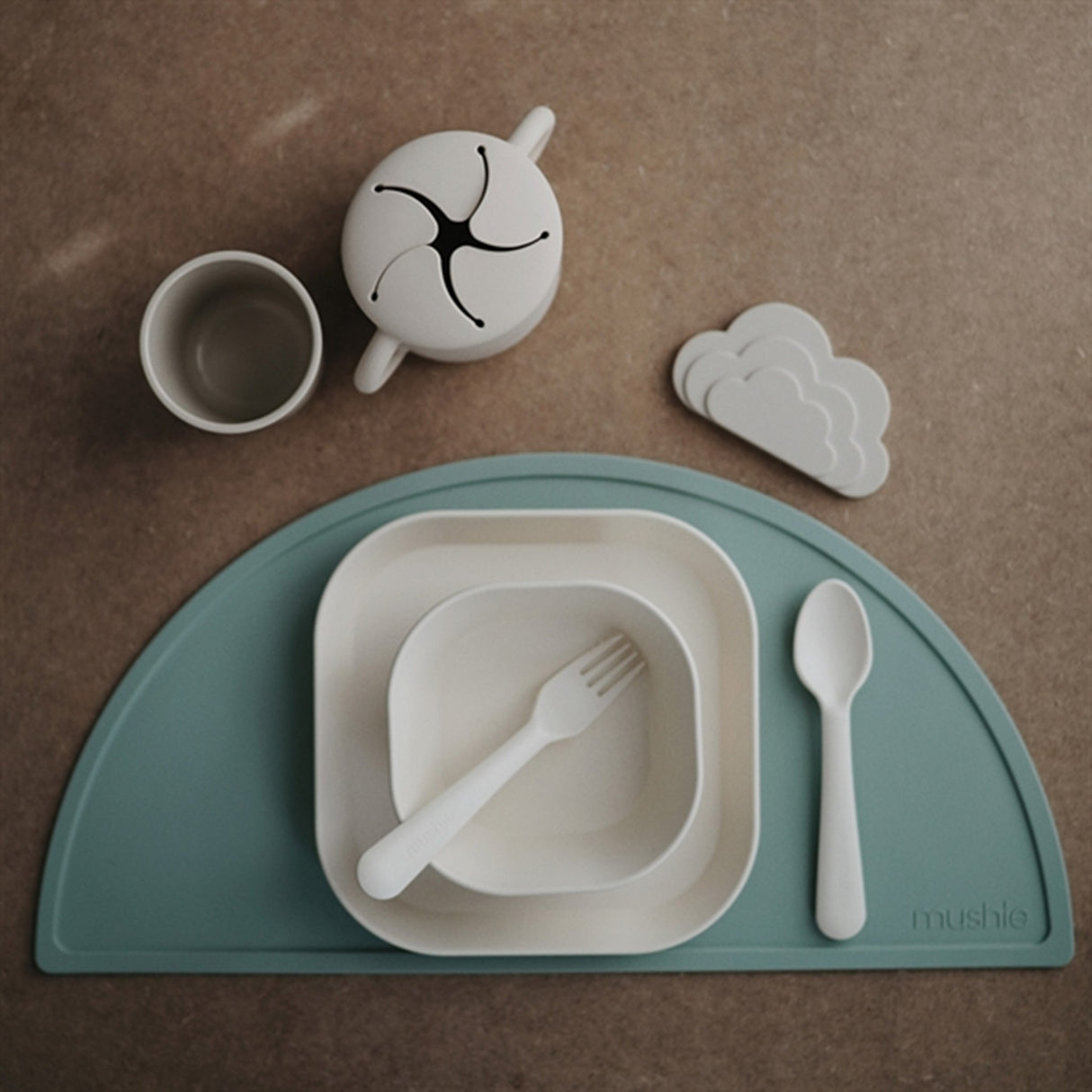 Mushie Kopp 2-pak Ivory