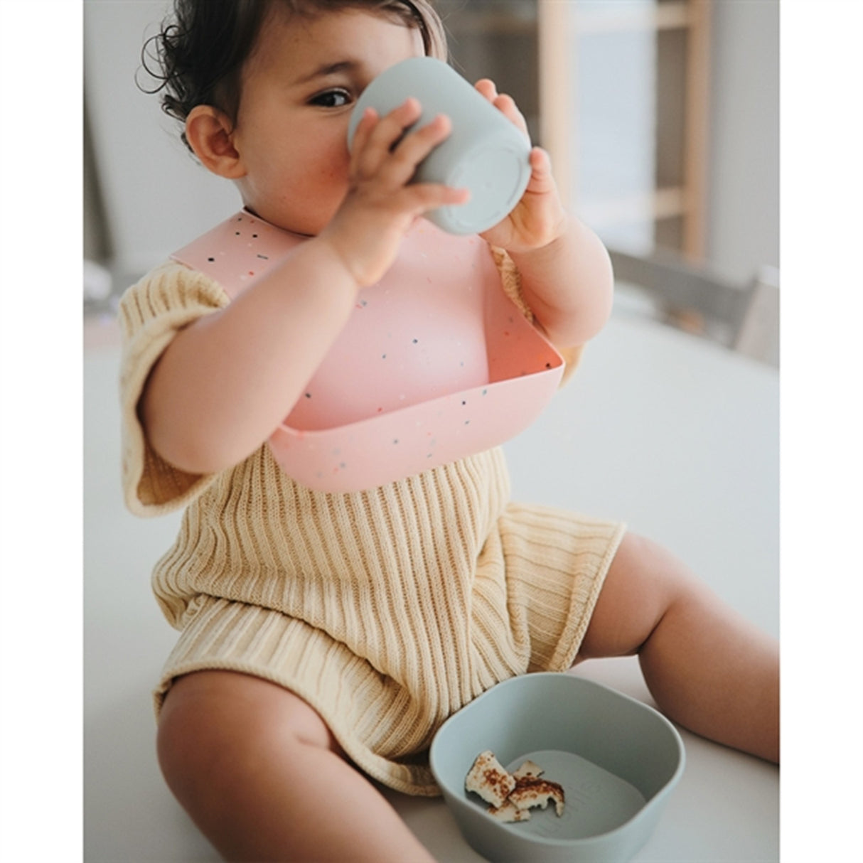 Mushie Kopp 2-pak Powder Blue