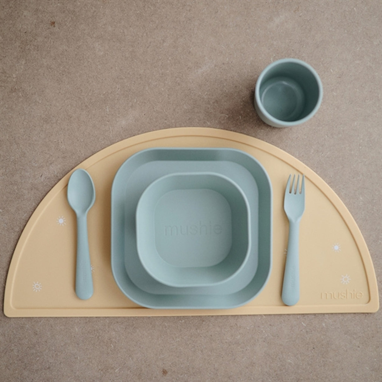 Mushie Bestikk Powder Blue