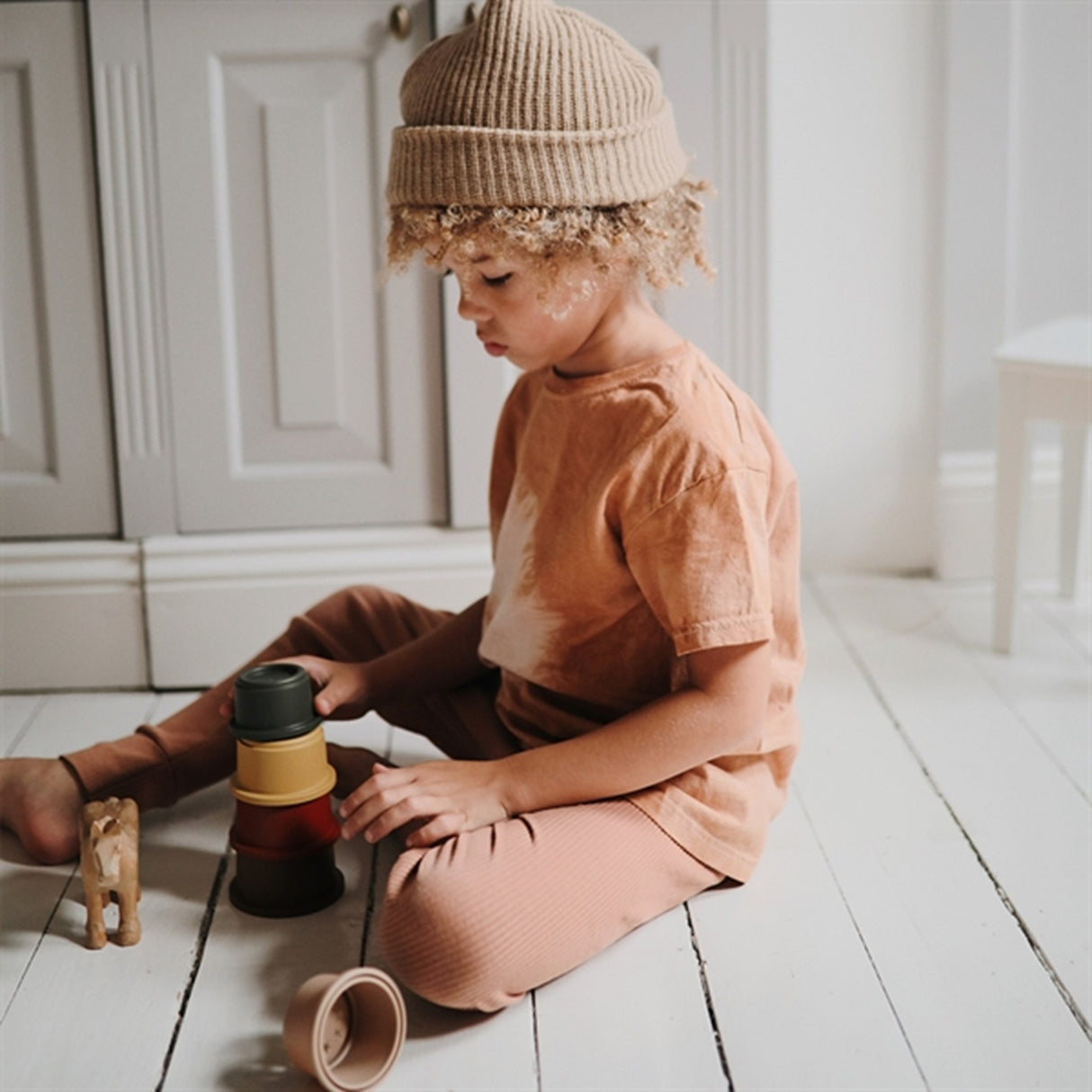 Mushie Stable Kopper Retro