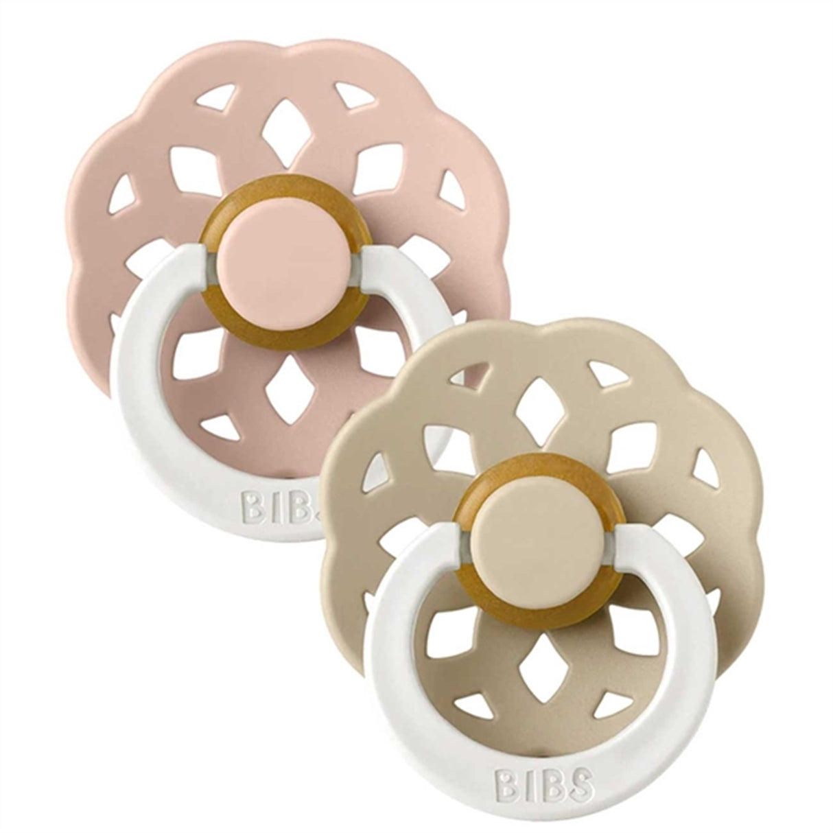 Bibs Boheme Latex Sutter Glow 2-pak Blush/Vanilla
