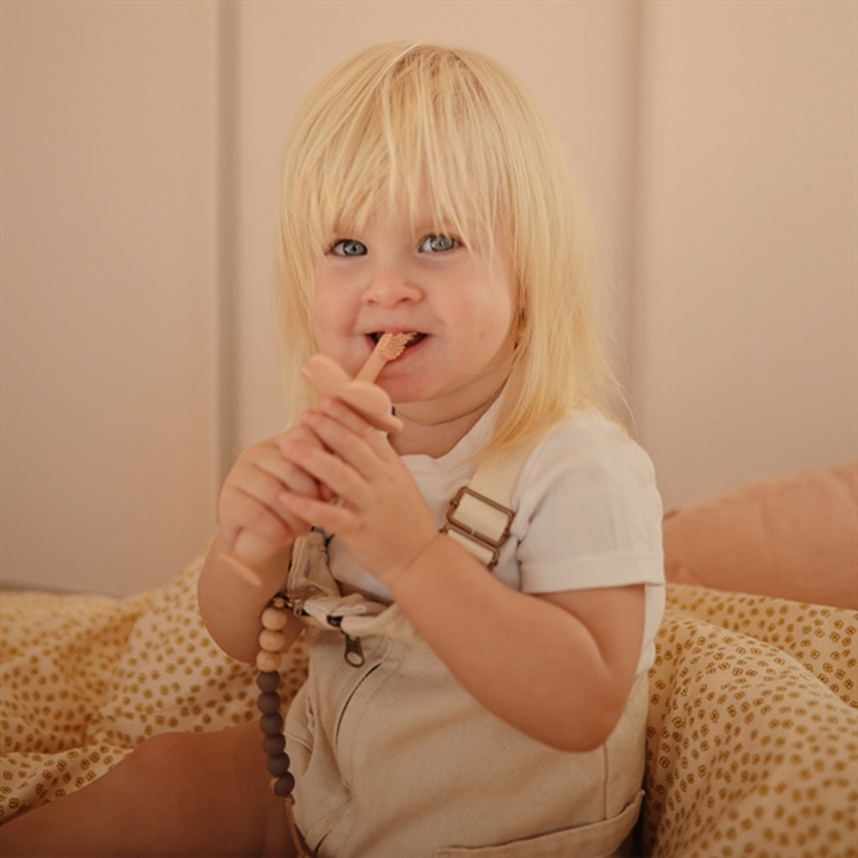 Mushie Tannbørste Flower Blush