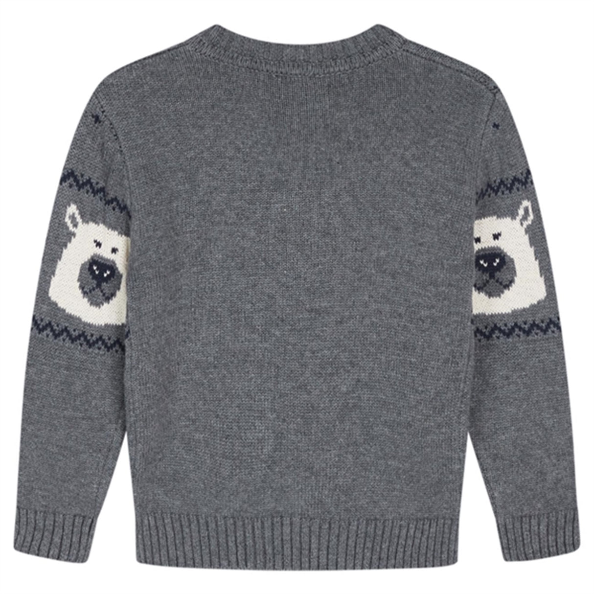 Hust & Claire Mini Wool Grey Pelle Strikk