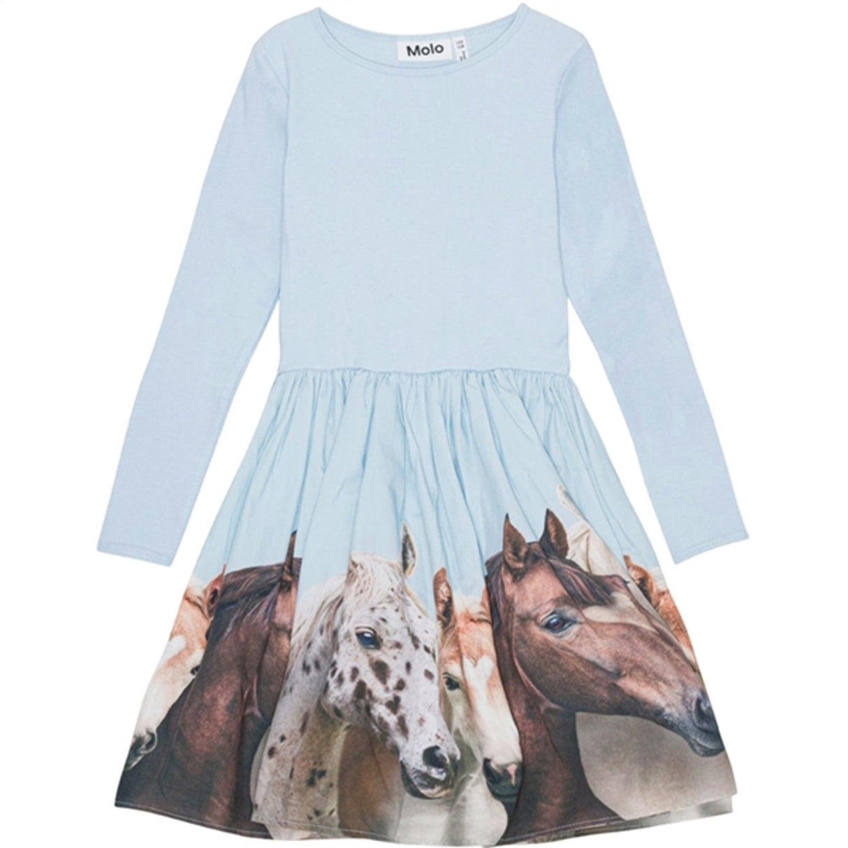 Molo Group Of Hearts Casie Langærmet Kjole