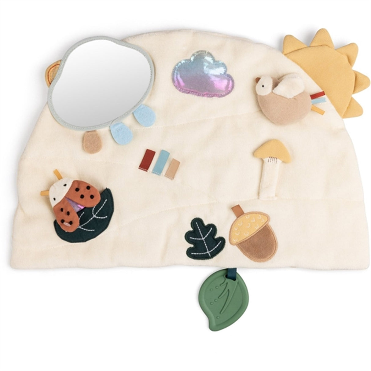 Sebra Aktivitetspanel i Stoff Woodland Beige