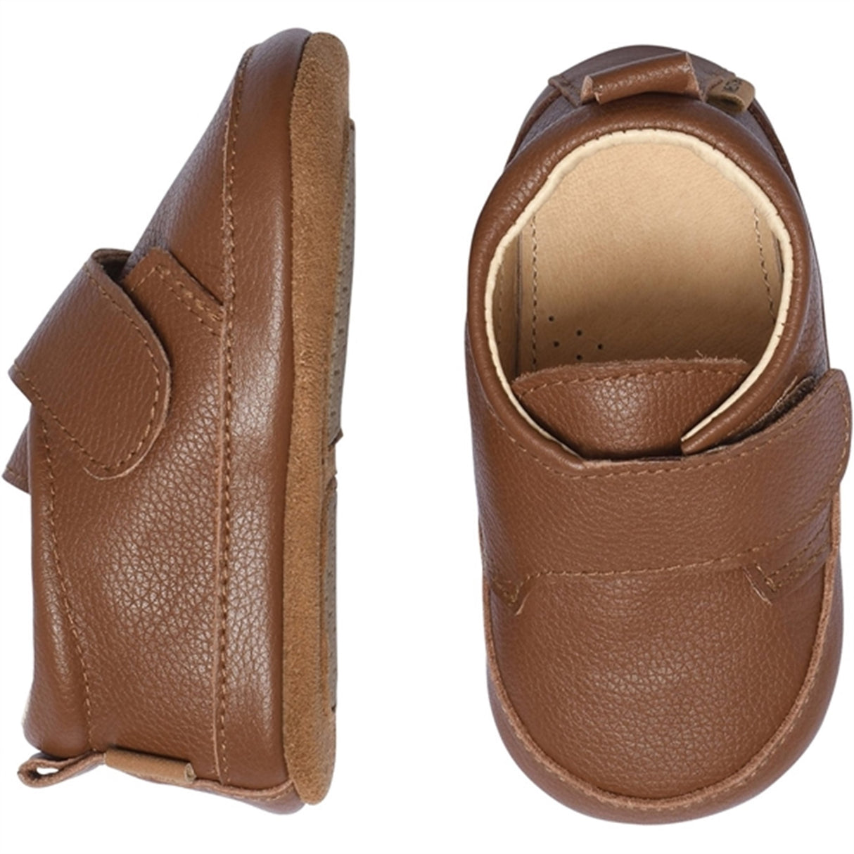 MELTON Læder Tøfler Luxury Tortoise Shell