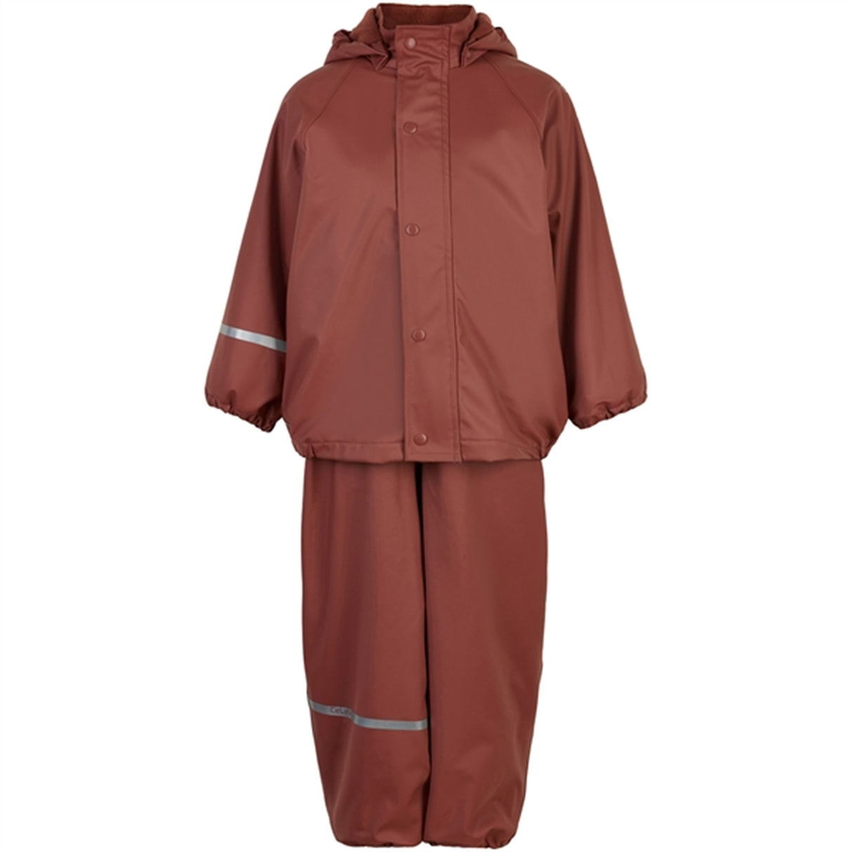 CeLaVi Regnsett Solid Fleece Mahogany