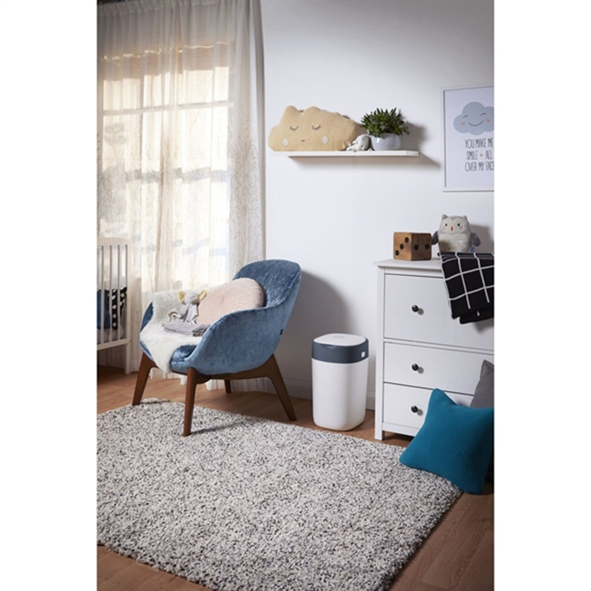 Tommee Tippee Twist and Click Bleiespann + 6-Pakning Refill White